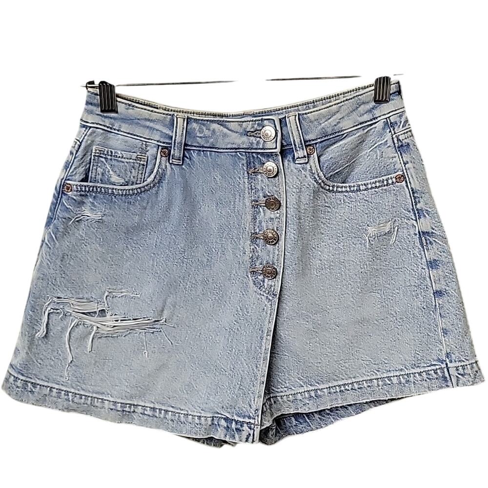 American Eagle Jean Mom Skort Womens Size 4